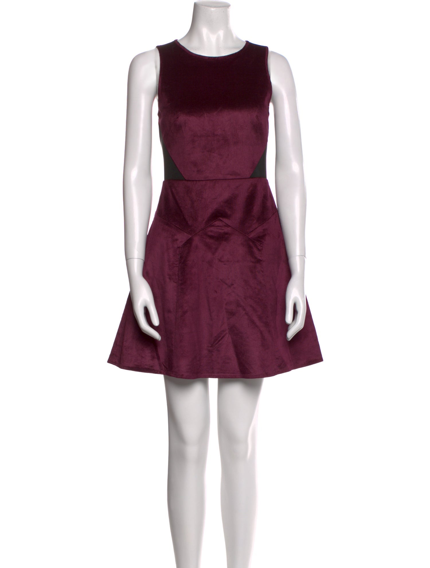 Tibi Scoop Neck Mini Dress