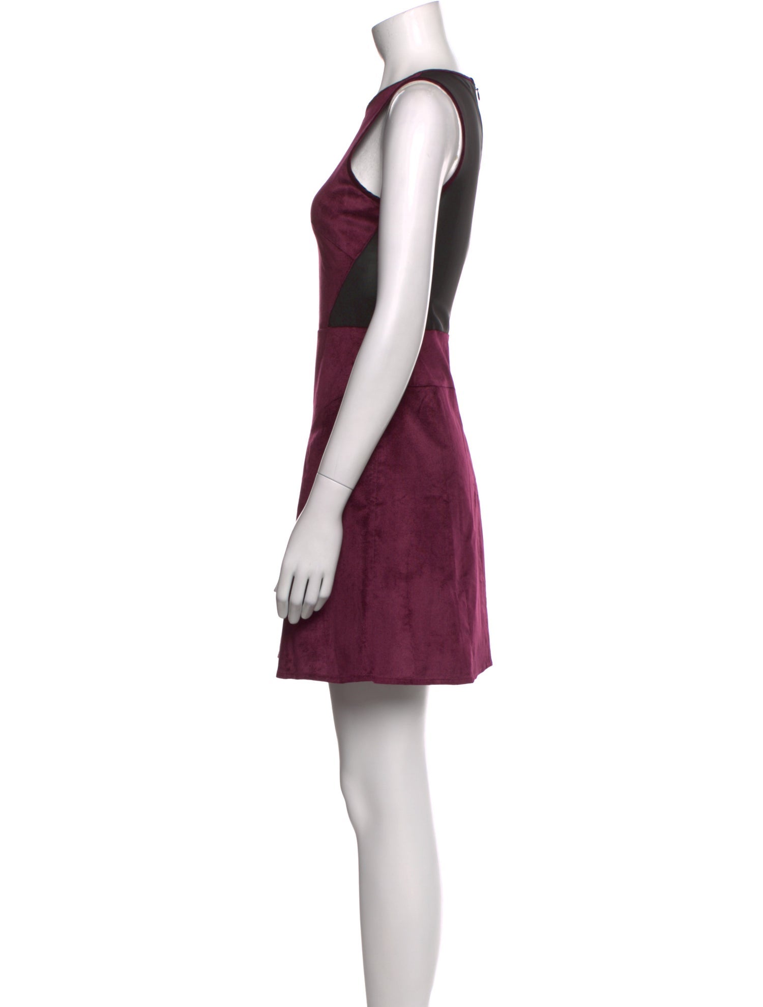 Tibi Scoop Neck Mini Dress