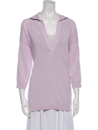 Tibi Three-Quarter Sleeve Tunic