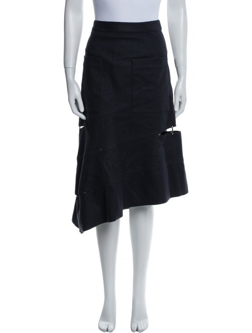 Tibi Wool Midi Length Skirt