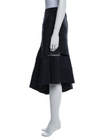 Tibi Wool Midi Length Skirt