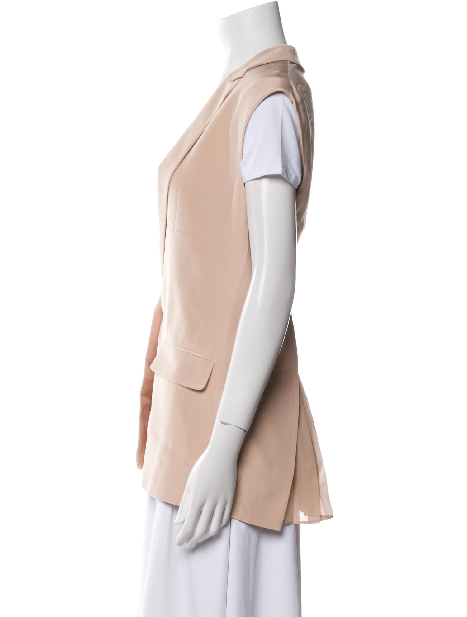 Tibi Silk Vest