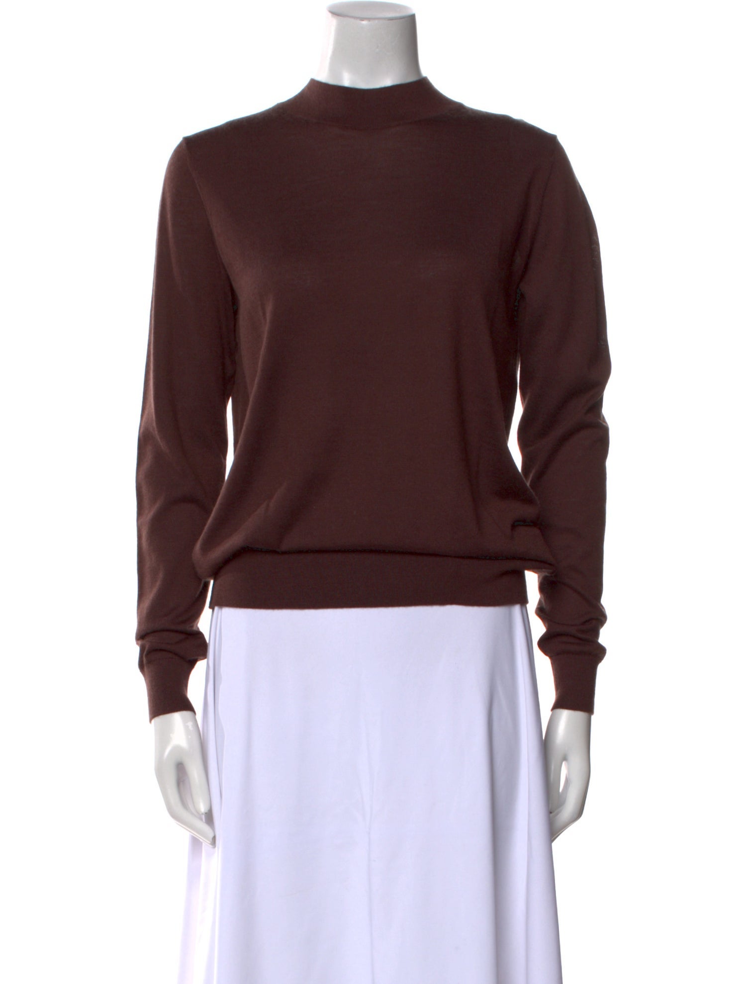 Tibi Wool Crew Neck Sweater