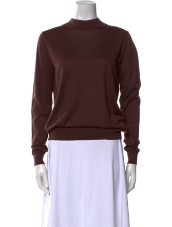 Tibi Wool Crew Neck Sweater