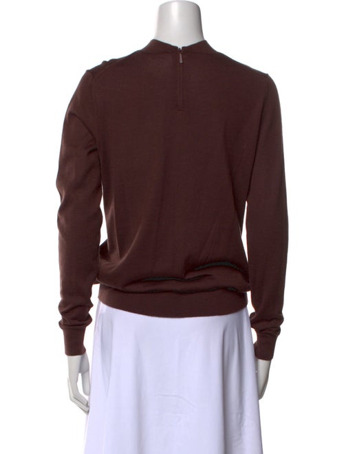 Tibi Wool Crew Neck Sweater