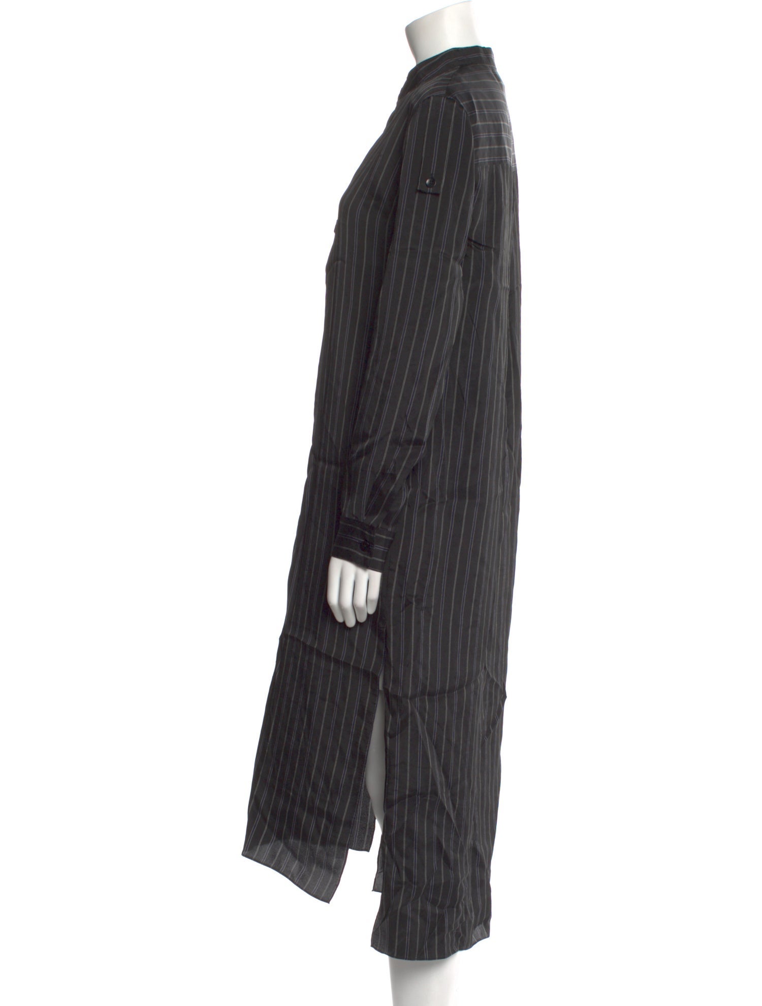 Tibi Striped Long Dress