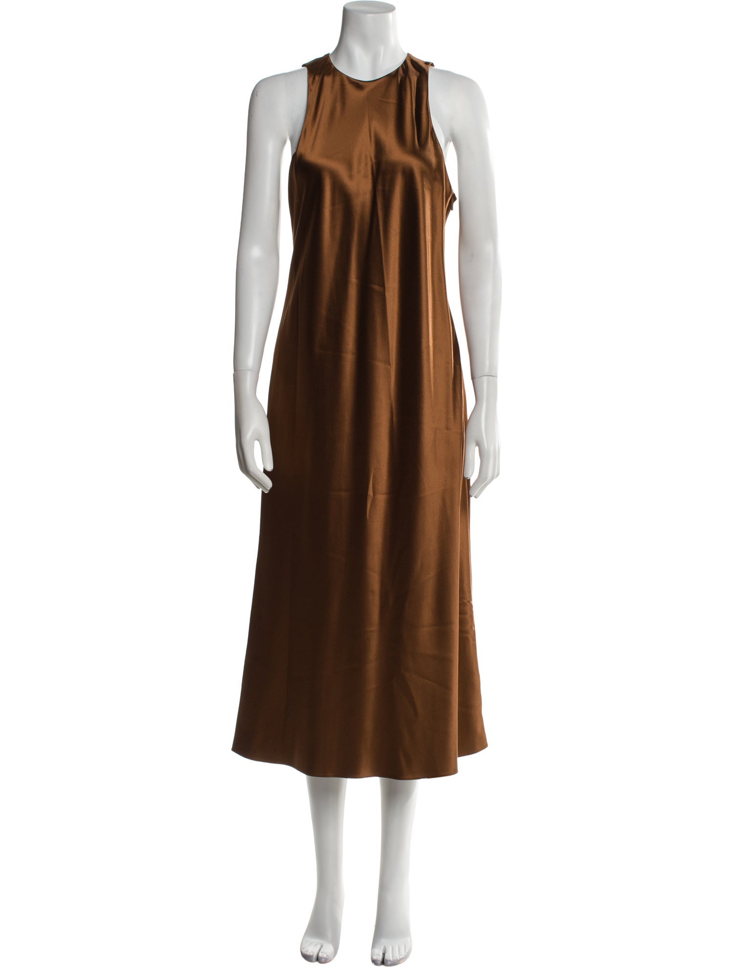 Tibi Silk Long Dress