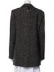 Tibi Wool Tweed Pattern Coat