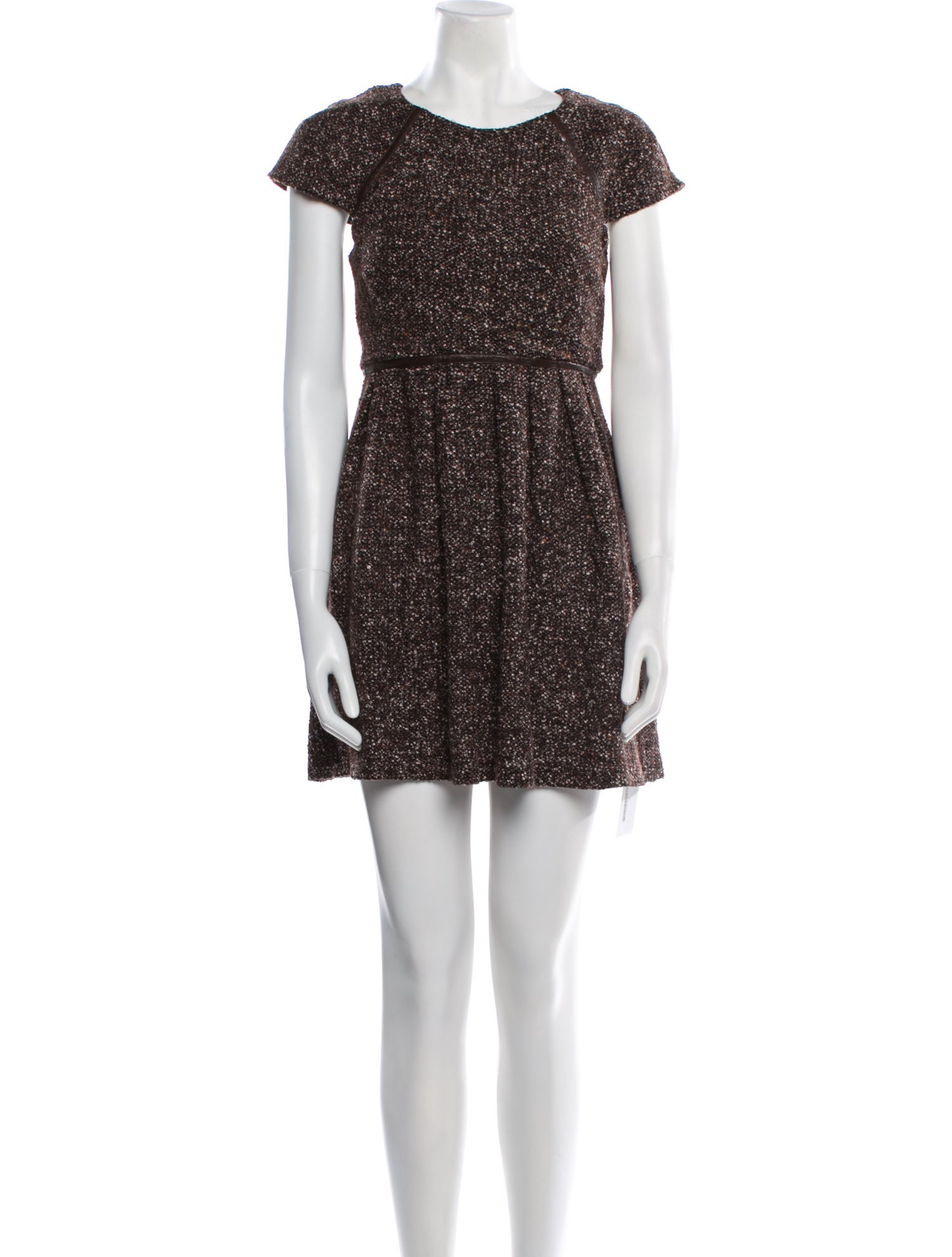 Tibi Floral Print Mini Dress