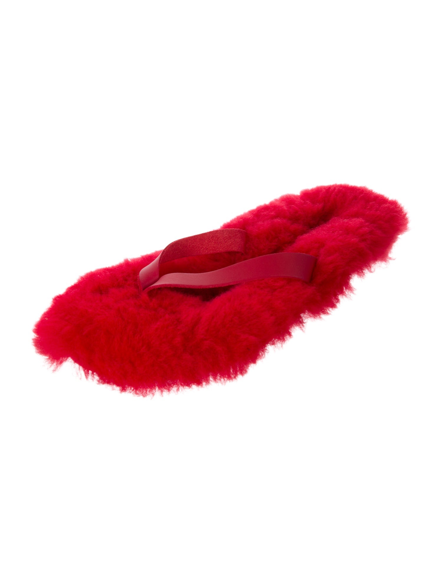 Tibi Fur Slides