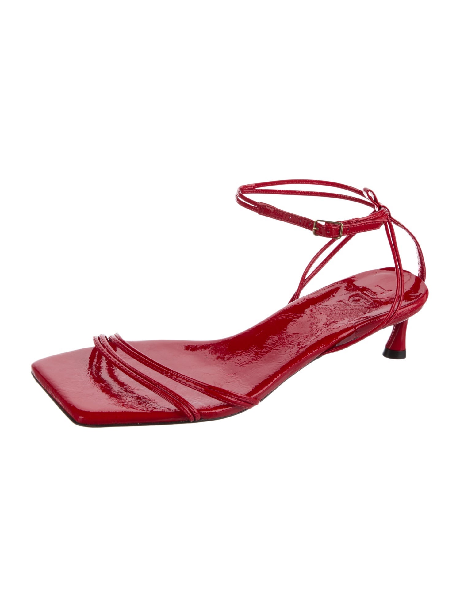 Tibi Patent Leather Sandals