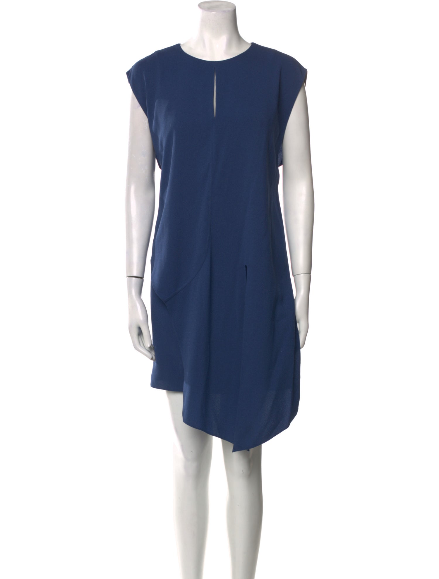 Tibi Crew Neck Mini Dress