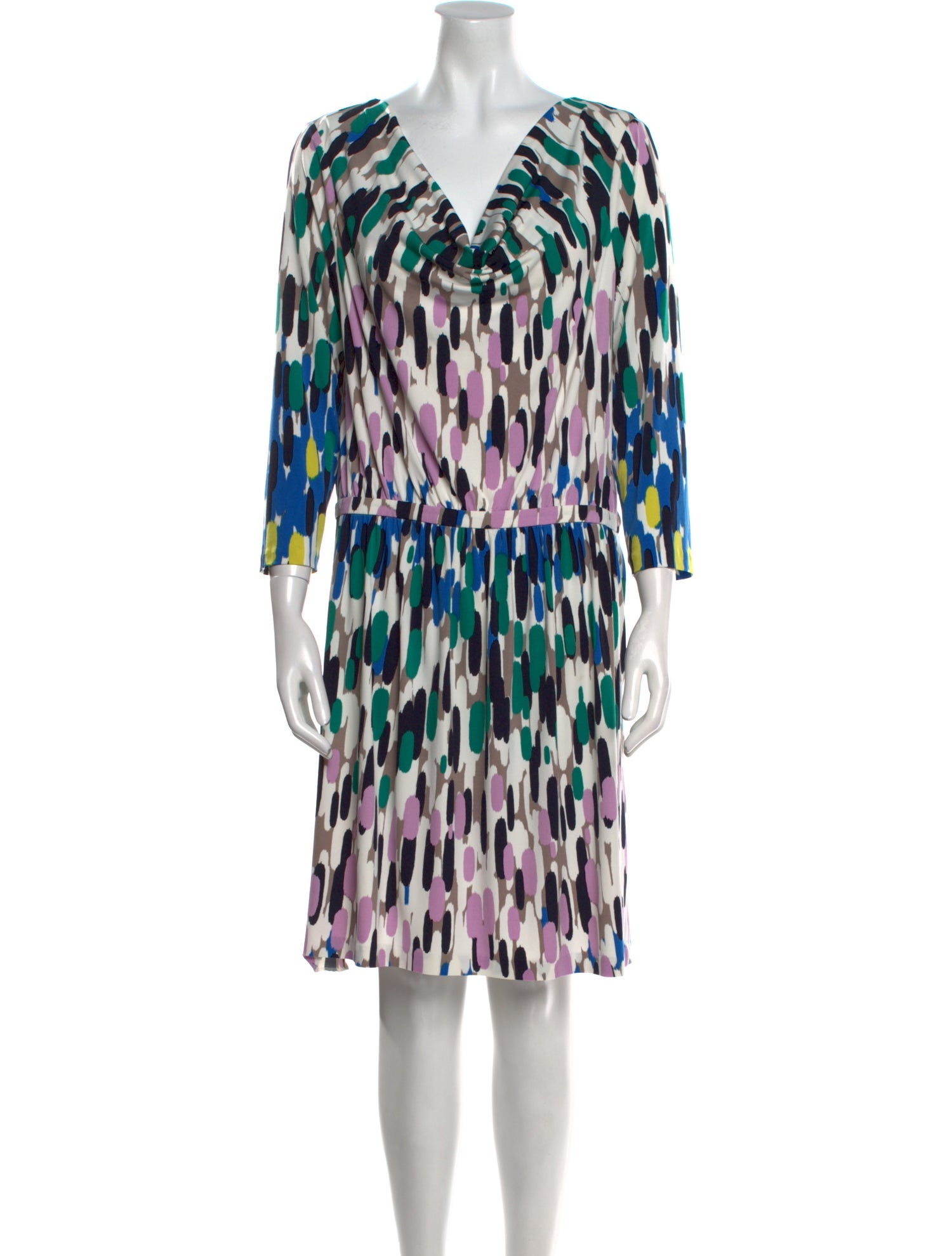 Tibi Printed Mini Dress