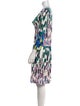 Tibi Printed Mini Dress