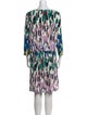 Tibi Printed Mini Dress
