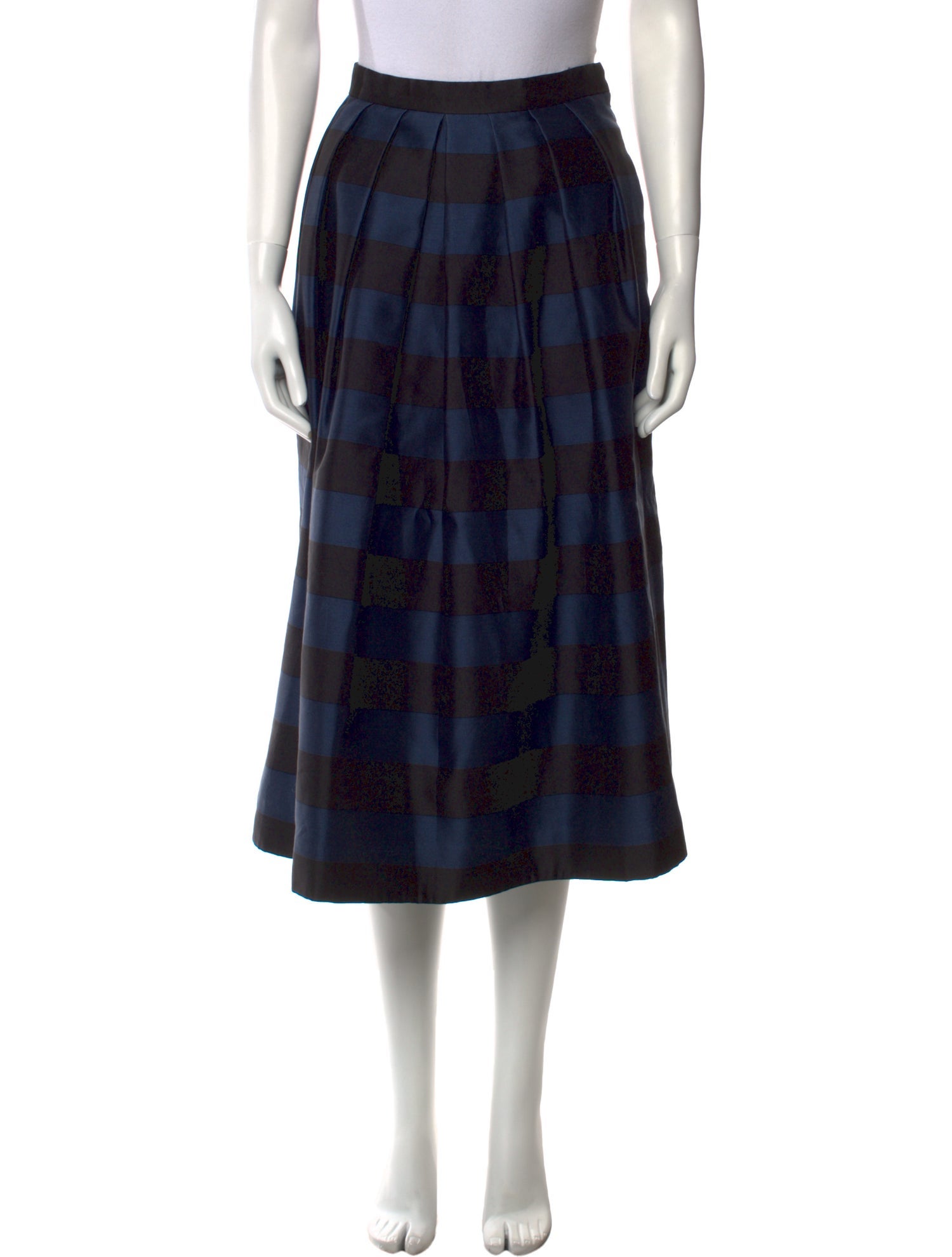 Tibi Silk Midi Length Skirt