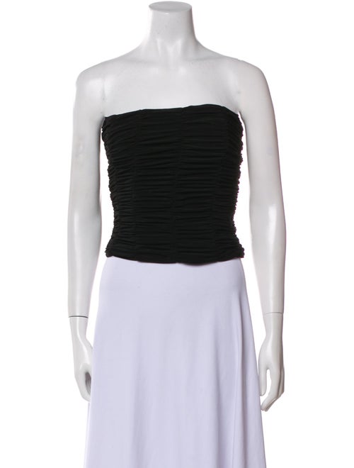 Tibi Strapless Crop Top