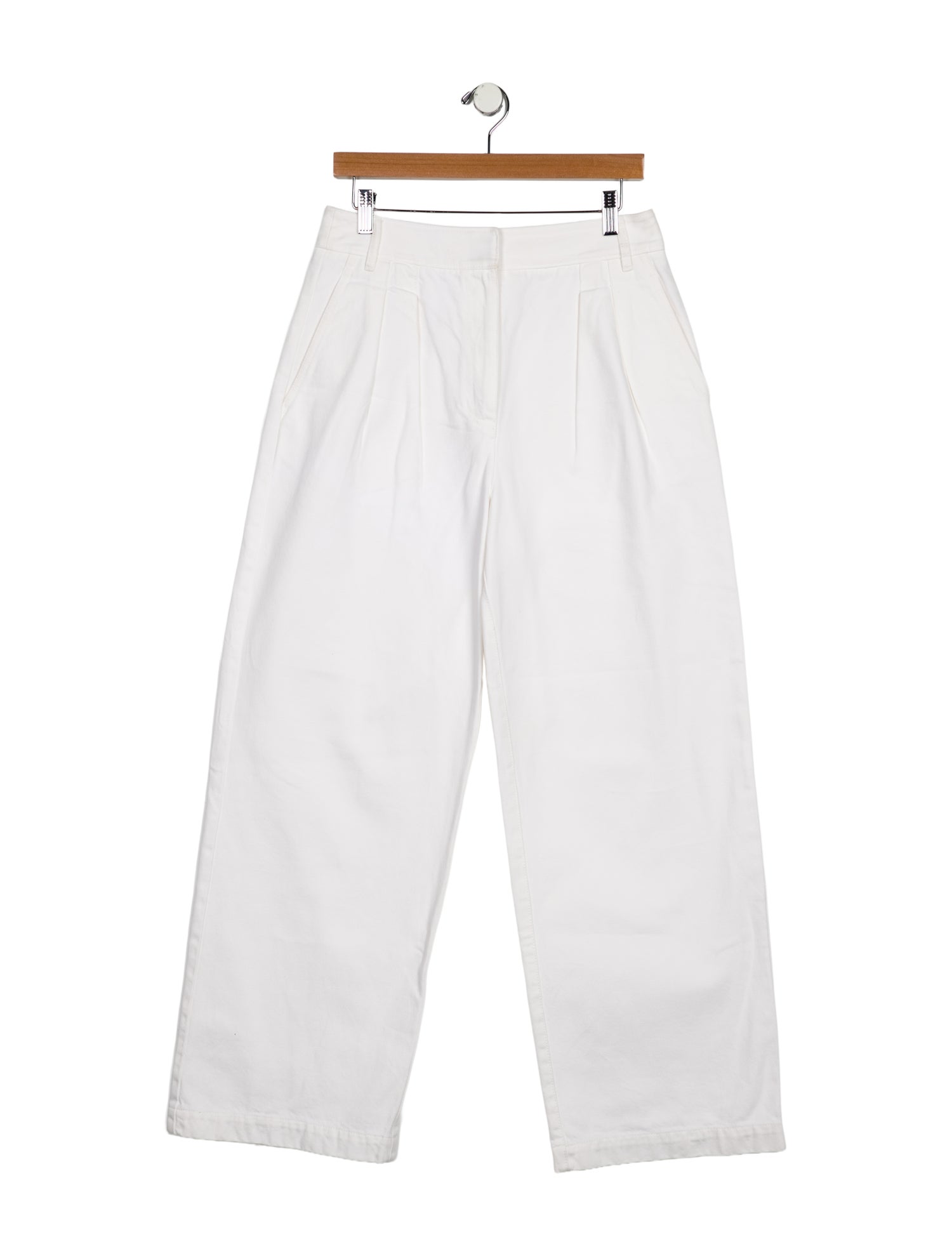 Tibi High-Rise Wide Leg Jeans