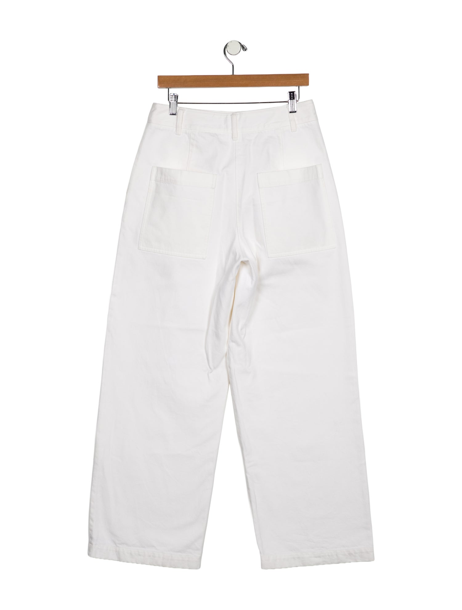 Tibi High-Rise Wide Leg Jeans