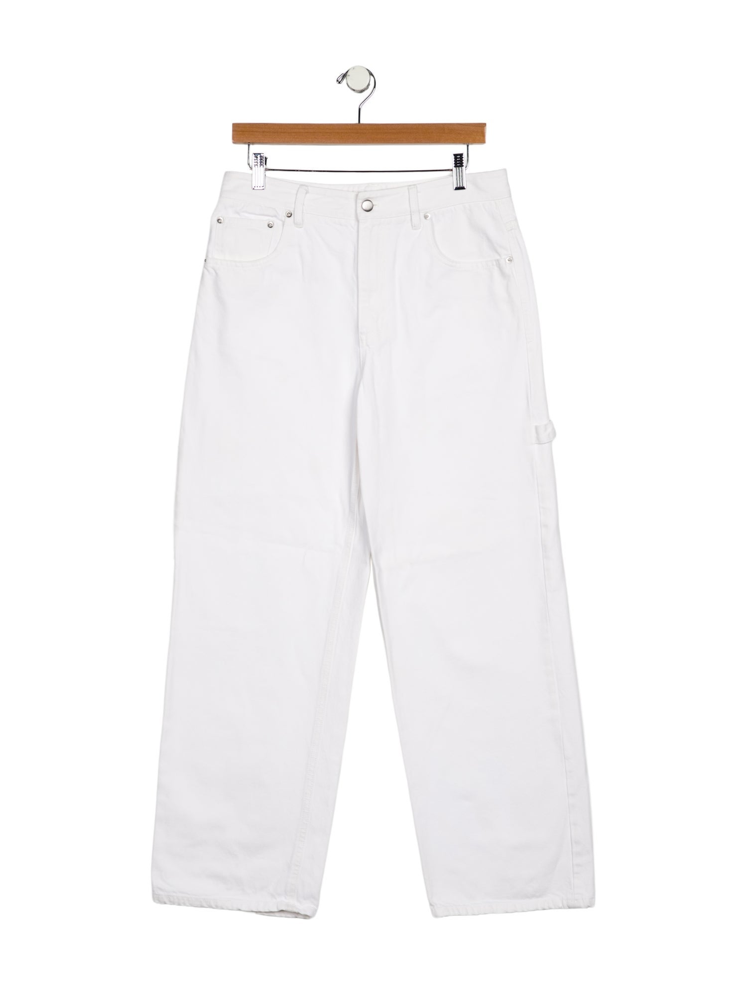 Tibi High-Rise Wide Leg Jeans