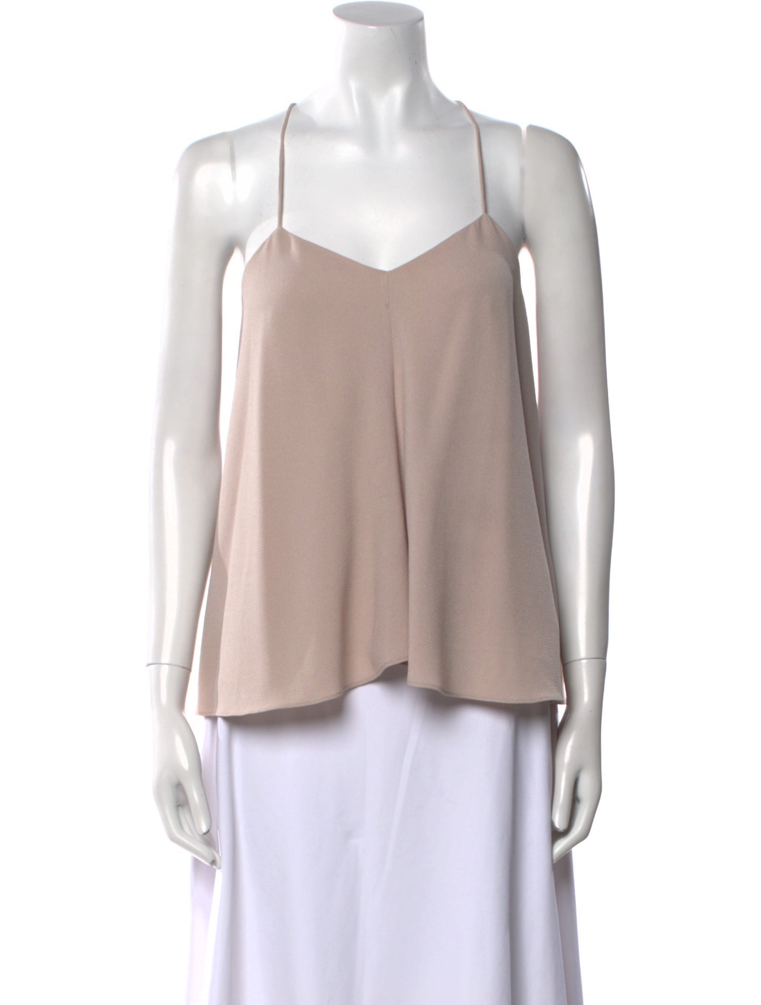 Tibi V-Neck Sleeveless Top