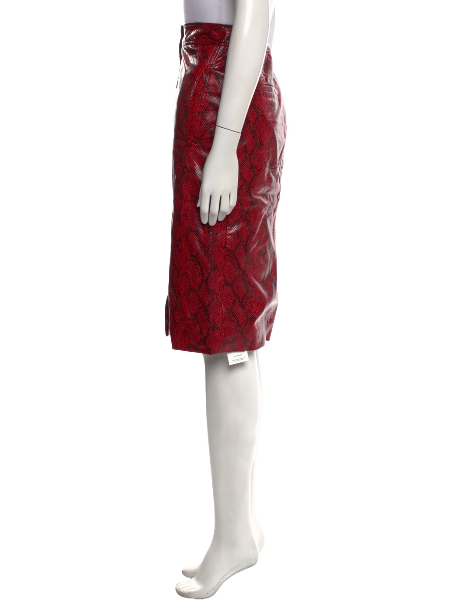 Tibi Printed Knee-Length Skirt