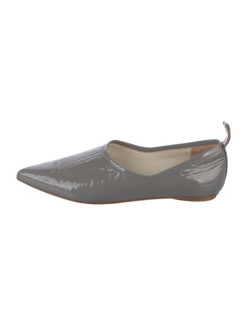 Tibi Patent Leather Ballet Flats