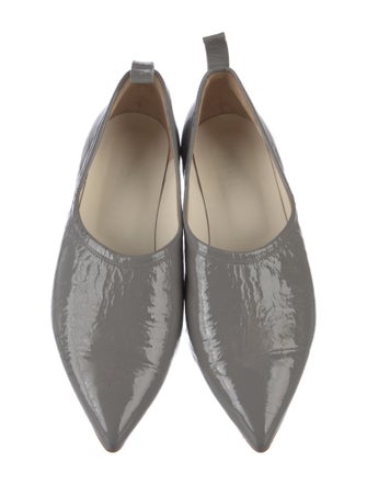 Tibi Patent Leather Ballet Flats