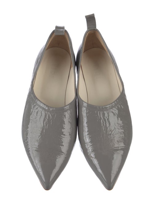 Tibi Patent Leather Ballet Flats