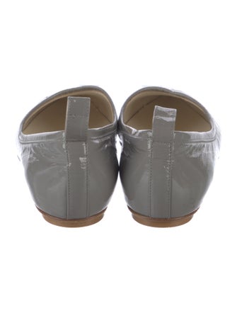 Tibi Patent Leather Ballet Flats