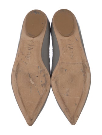 Tibi Patent Leather Ballet Flats