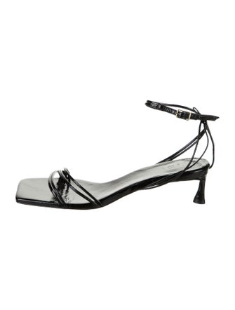 Tibi Patent Leather Sandals