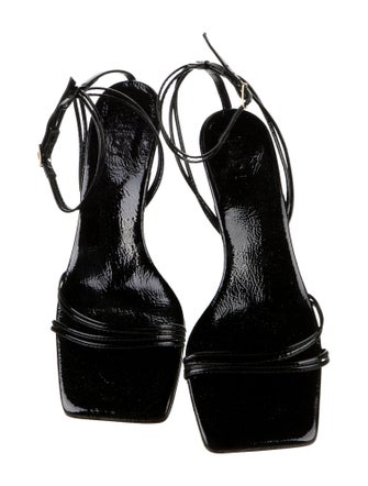 Tibi Patent Leather Sandals