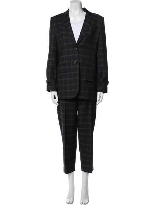 Tibi Plaid Print Pantsuit