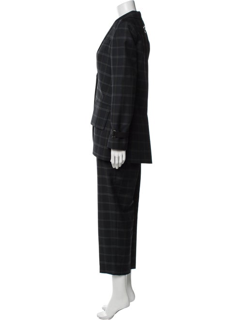 Tibi Plaid Print Pantsuit