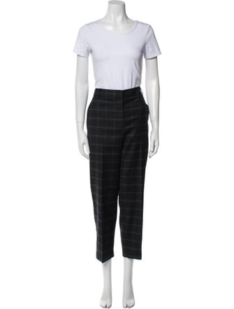 Tibi Plaid Print Pantsuit