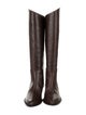 Tibi Leather Riding Boots