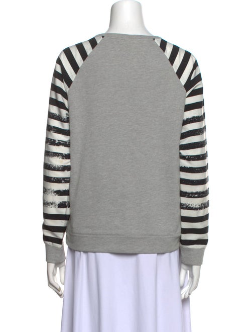 Tibi V-Neck Short Sleeve Crop Top