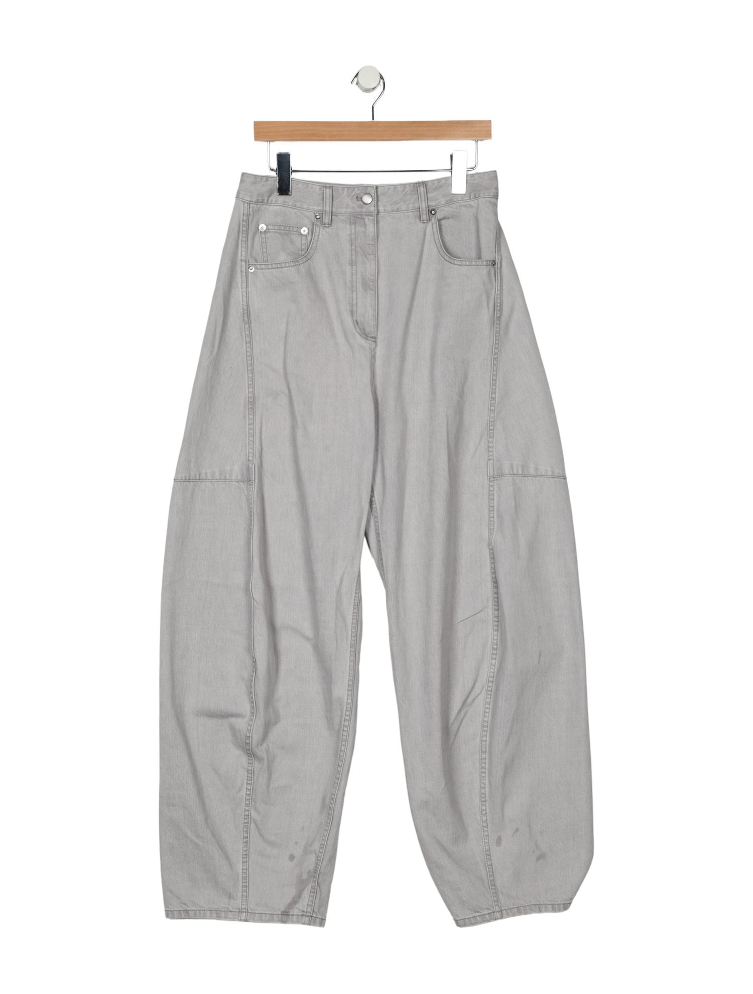 Tibi High-Rise Wide Leg Jeans