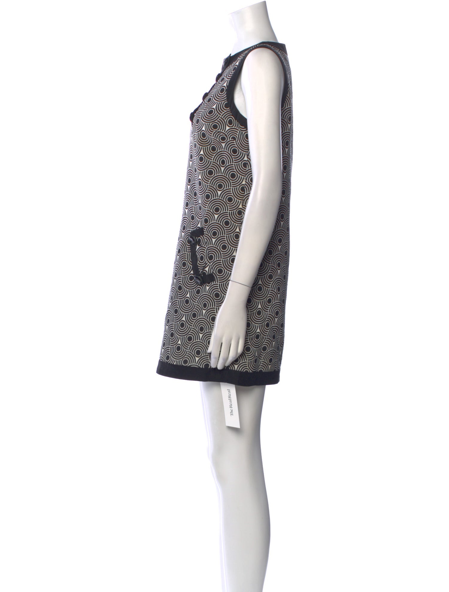 Tibi Printed Mini Dress