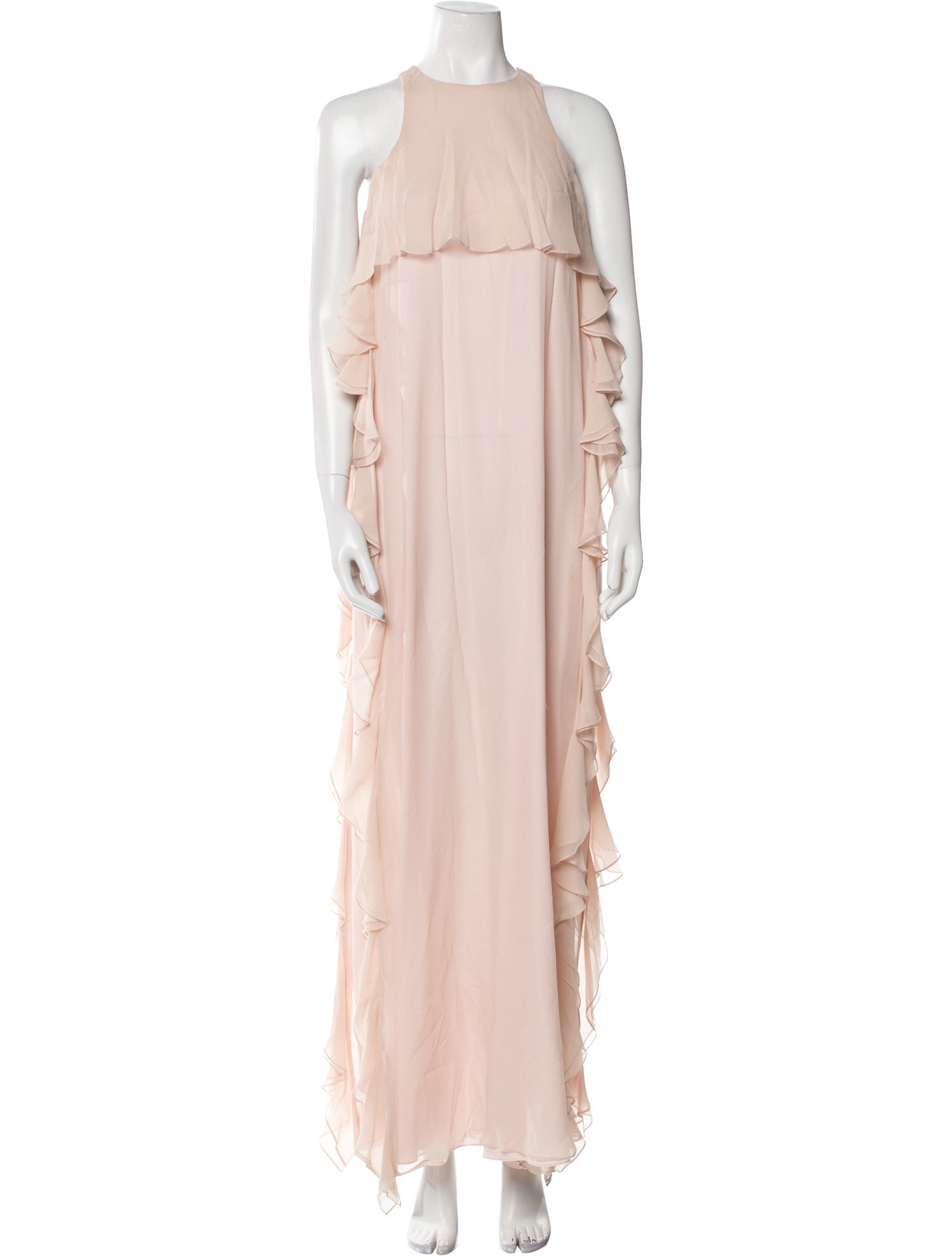 Tibi Silk Long Dress