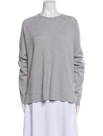 Tibi Merino Wool Crew Neck Sweatshirt