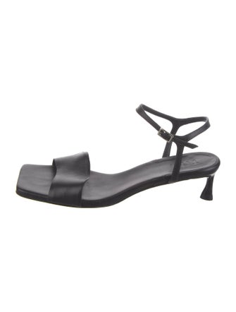 Tibi Leather Slingback Sandals