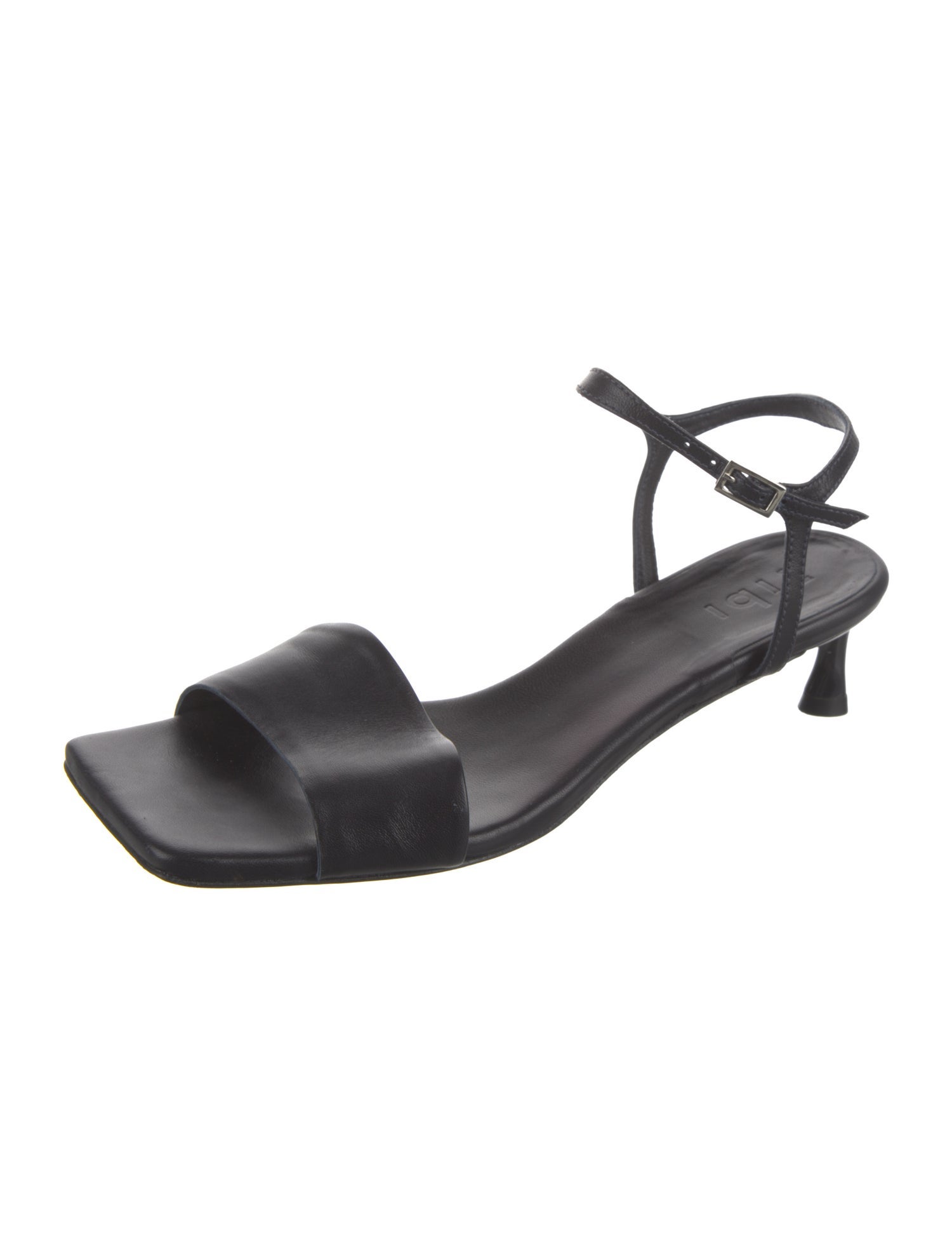 Tibi Leather Slingback Sandals