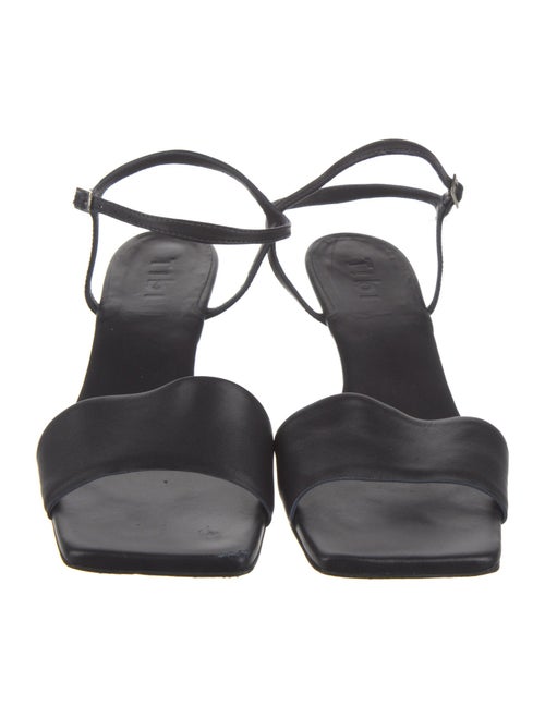 Tibi Leather Slingback Sandals