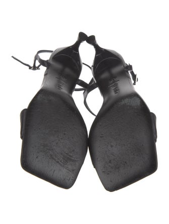 Tibi Leather Slingback Sandals