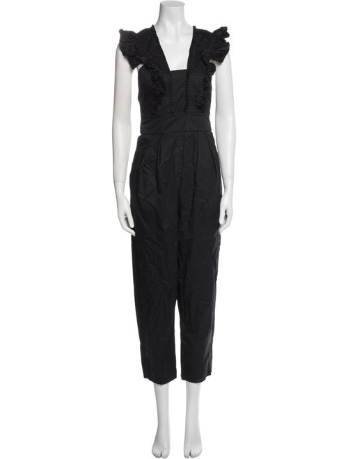 Tibi V-Neck Jumpsuit