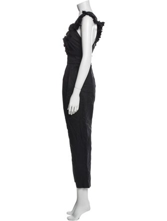 Tibi V-Neck Jumpsuit