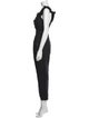 Tibi V-Neck Jumpsuit