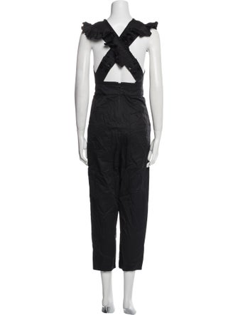 Tibi V-Neck Jumpsuit